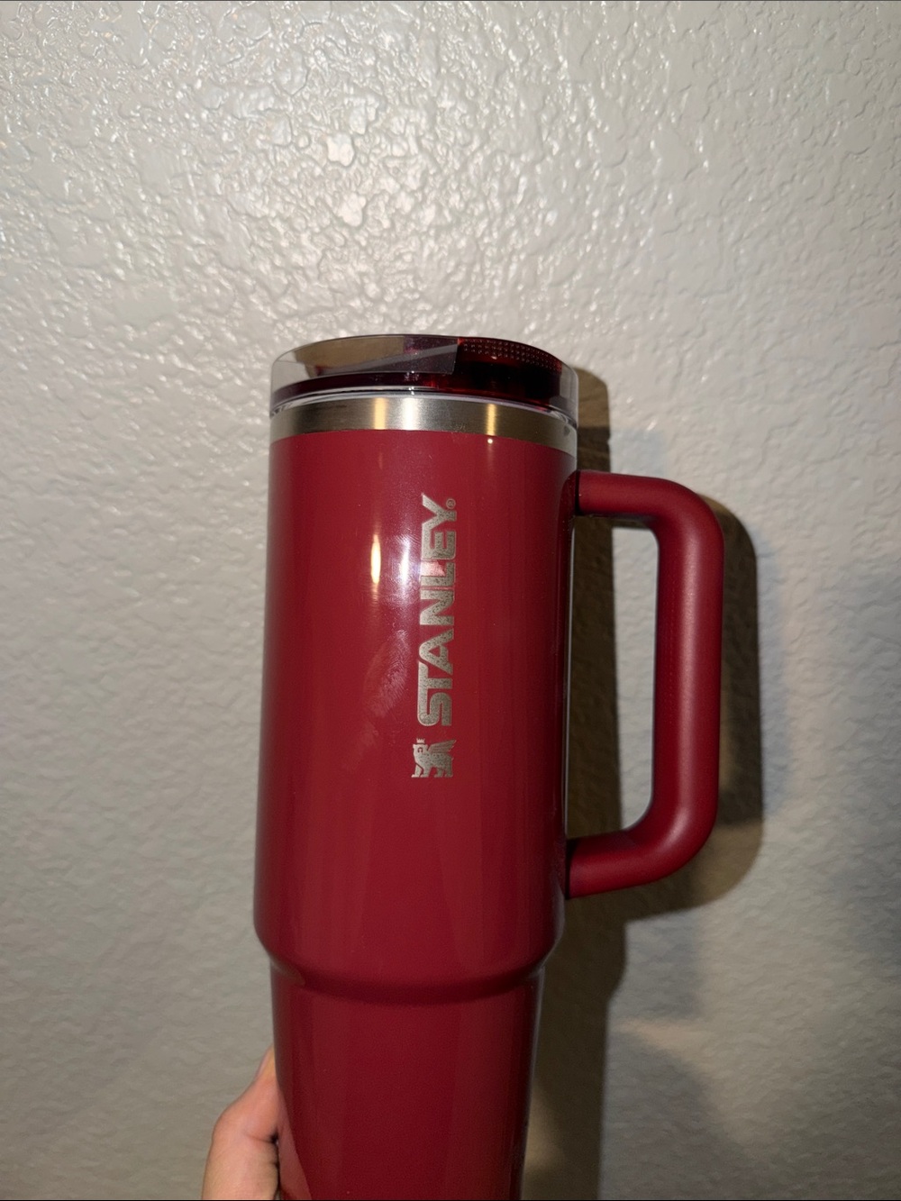 Deep red 30 oz Stanley Tumblr